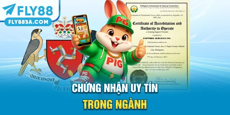 Chứng nhận uy tín trong ngành