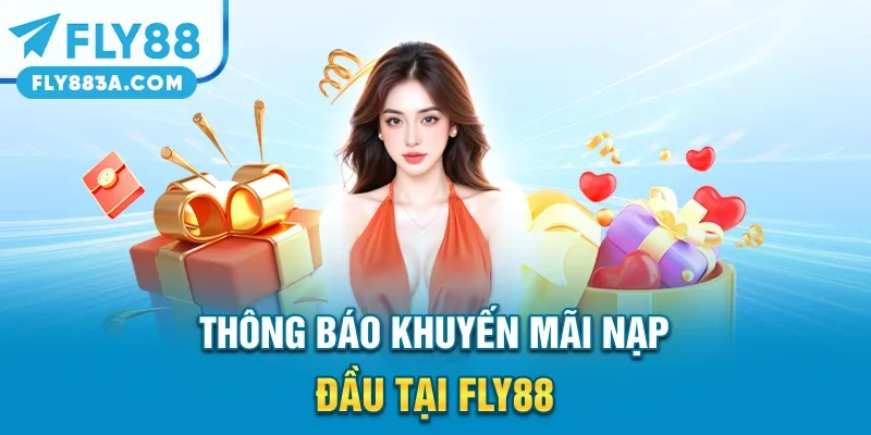 Thông báo khuyến mãi nạp đầu tại FLY88