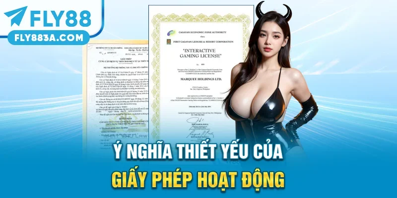 Ý nghĩa thiết yếu của giấy phép hoạt động